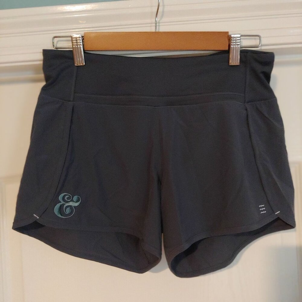 Free Fly Bamboo Lined Breeze Short Womens Small Grey Running Active Short